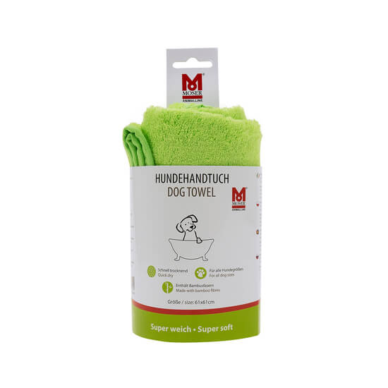 SERVIETTE POUR CHIEN, EN BAMBOU